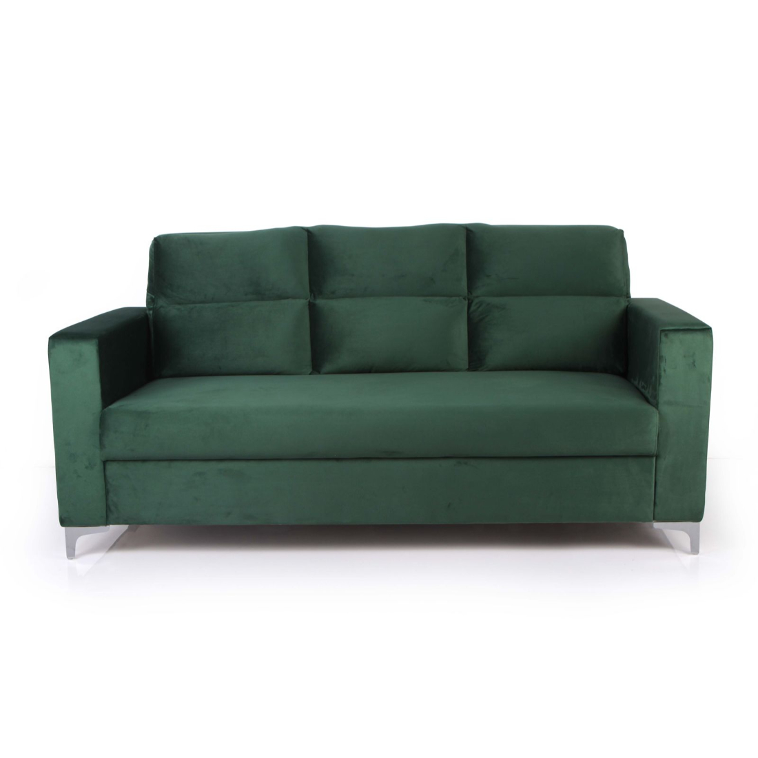 Primrose Swiss 3 Seater Sofa Set - Green
